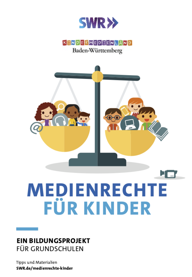Medienrechte für Kinder - Cover der Broschüre SWR 