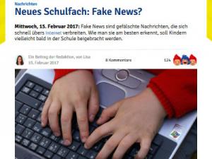 Zur Nachricht auf Kindersache.de Kinderhände auf einer Tastatur