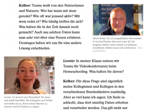 Interview mit dem Datenschutzbeauftragten Screenshot von Dein Spiegel - Interview mit dem Datenschutzbeauftragten