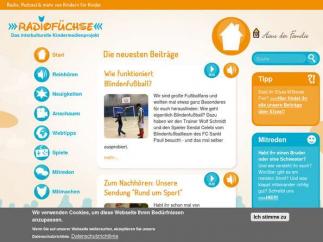 Zu den Radiofüchsen Bildschirmfoto Radiofüchse