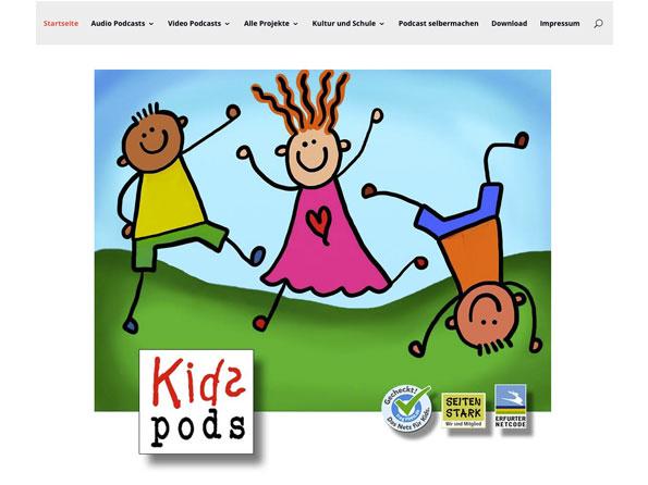 Bildschirmfoto Kidspods