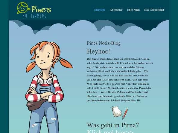 Zu Pines Notiz-Blog Bildschirmfoto Pine Pirna
