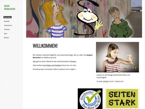 Zu Recht kinderleicht Bildschirmfoto Recht kinderleicht