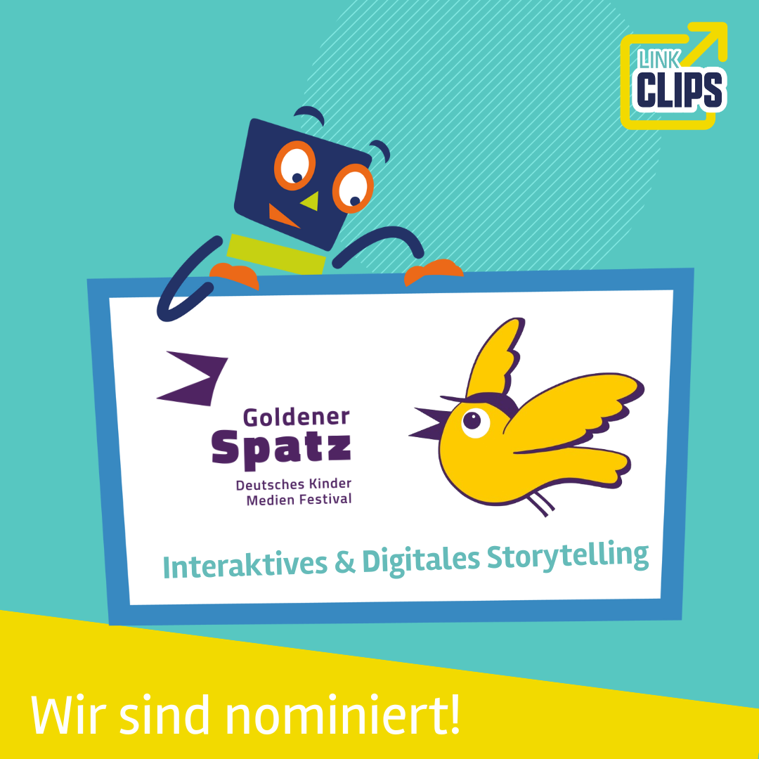 Seitenstark e.V. LinkClips sind nominiert für den Goldenen Spatz 2025, (c) Seitenstark e.V.